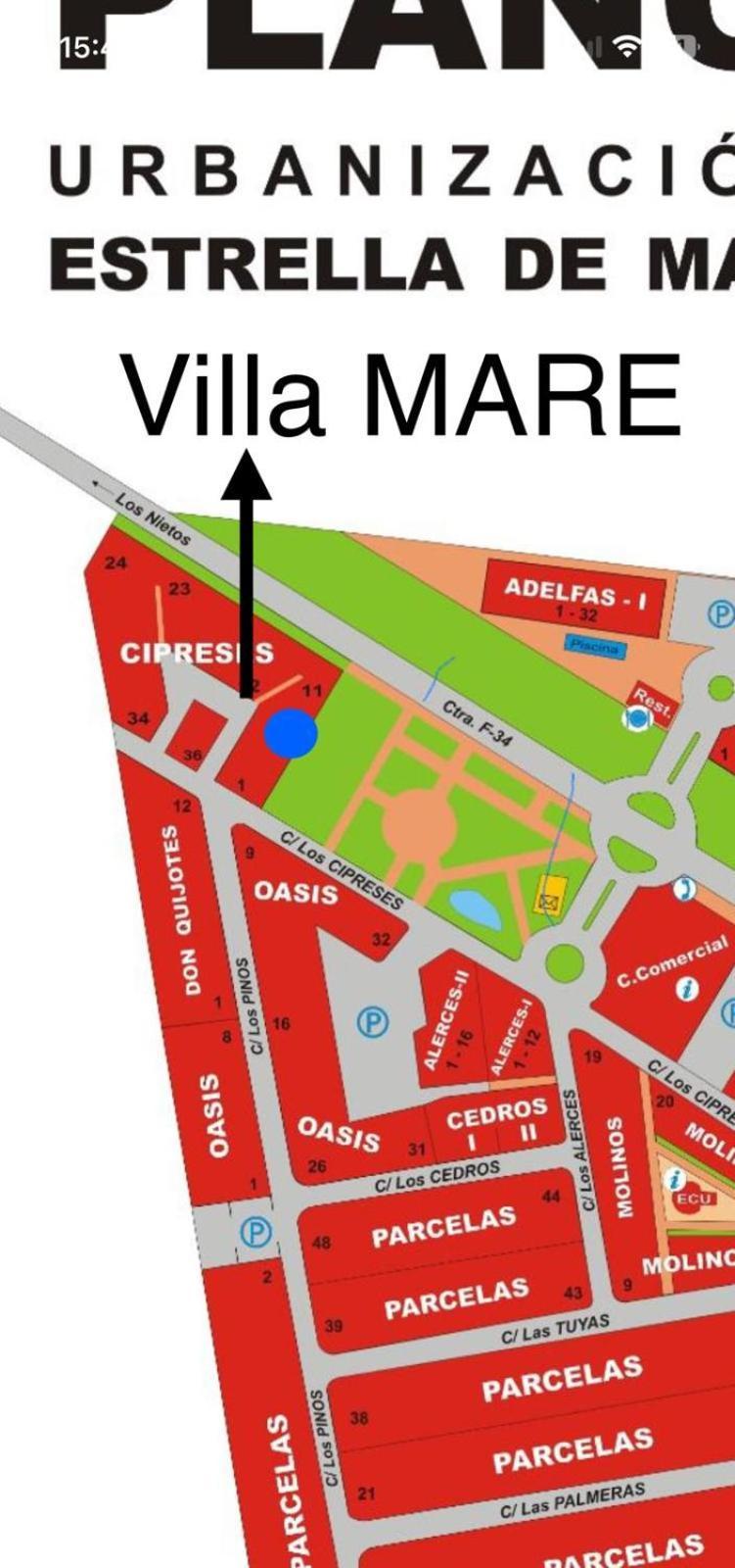 Villa Mare - 2 Beds With Balcony, Patio And Pool And Direct Park Access Мурсия Экстерьер фото